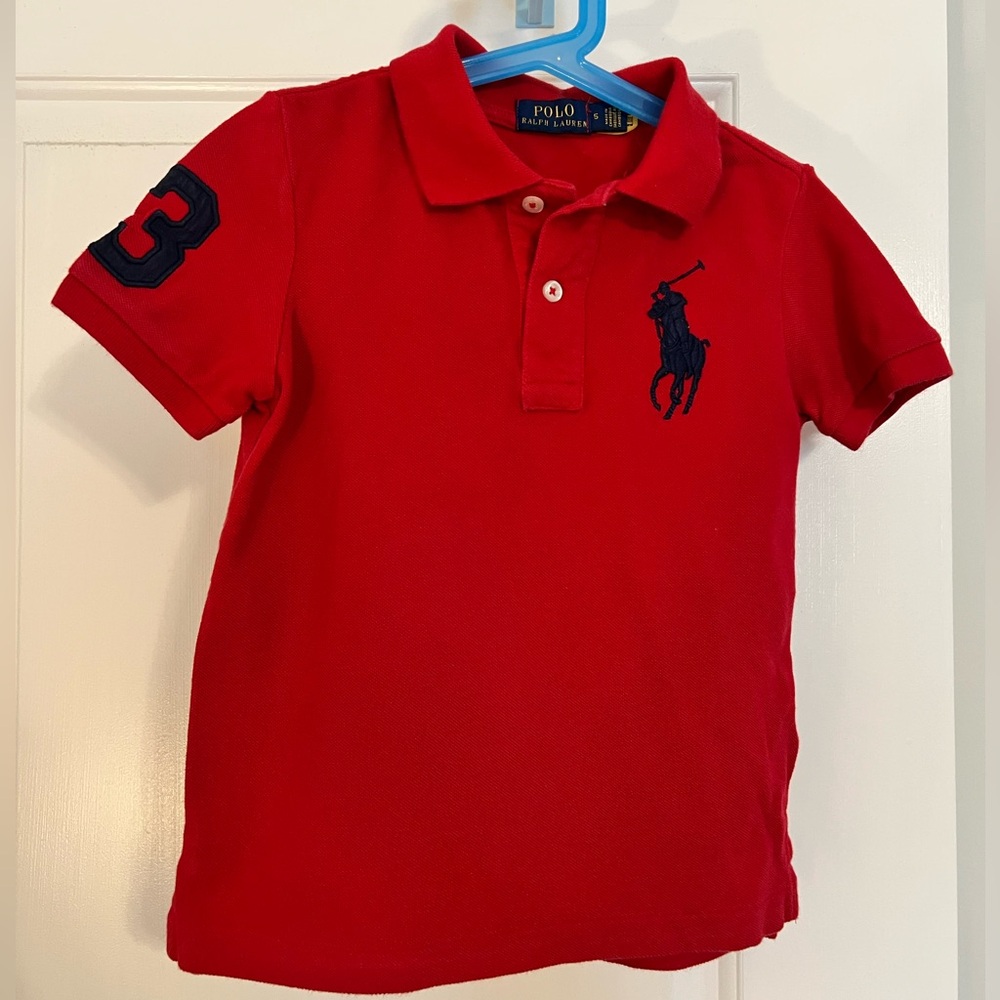 Polo by Ralph Lauren Kids Classic Red Polo
